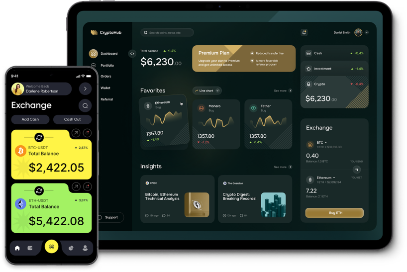 Codes for Tomorrow - Crypto Exchange Solution